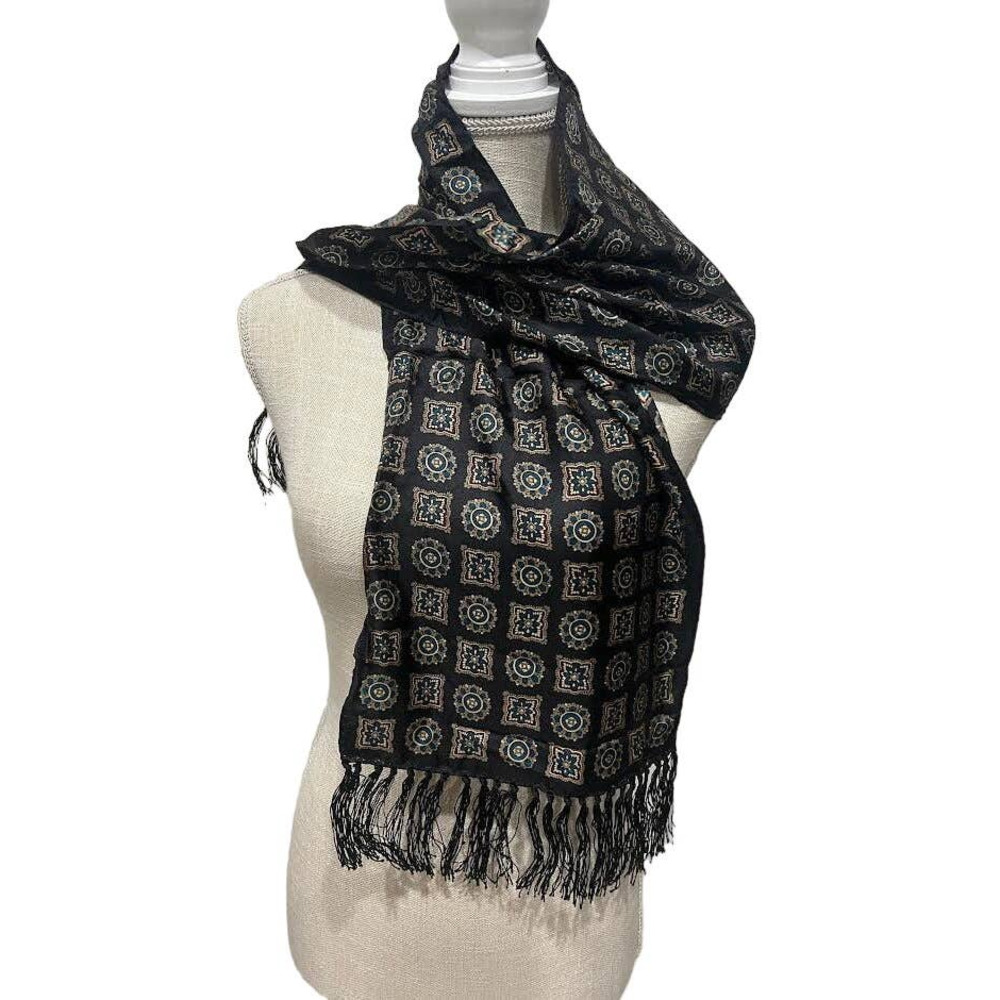 New With Tags Vintage Echo Silk Square Scarf, Neck Scarf